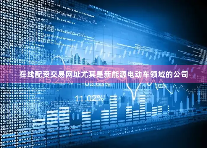 在线配资交易网址尤其是新能源电动车领域的公司