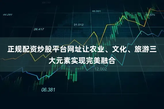 正规配资炒股平台网址让农业、文化、旅游三大元素实现完美融合